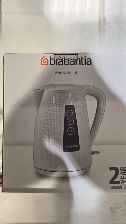 Chaleira de cor branca